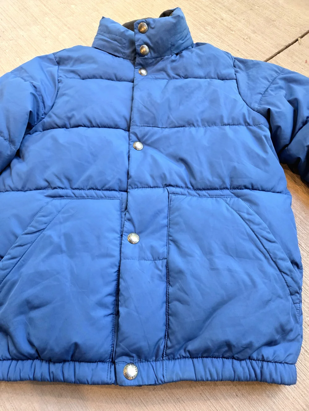 Boys's Blue Puffer Jacket - Insulated Winter Coat
